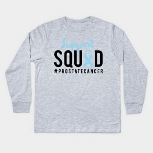 Prostate Cancer Support Kids Long Sleeve T-Shirt